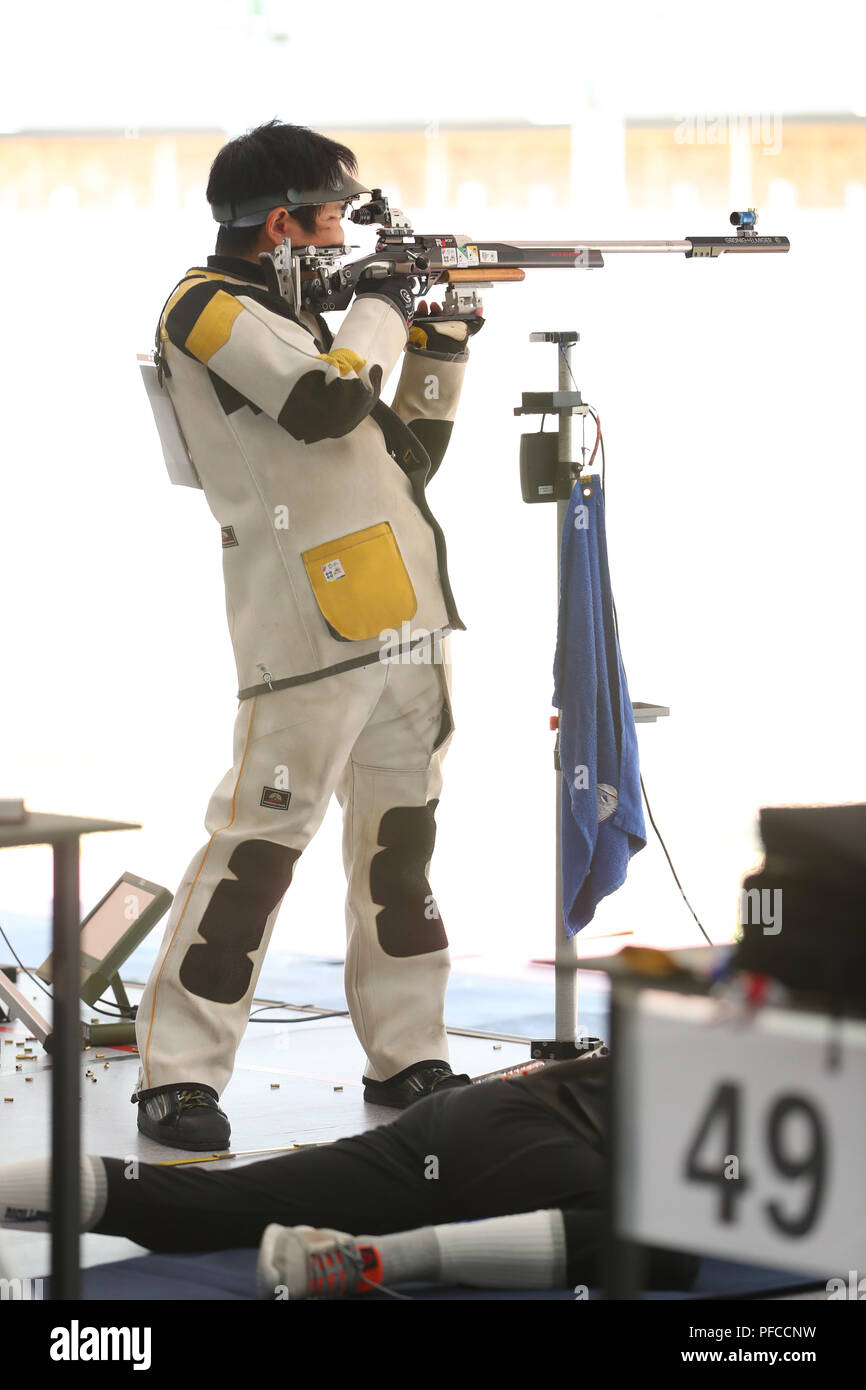 Palembang, Indonesia. 21st Aug, 2018. Toshikazu Yamashita (JPN