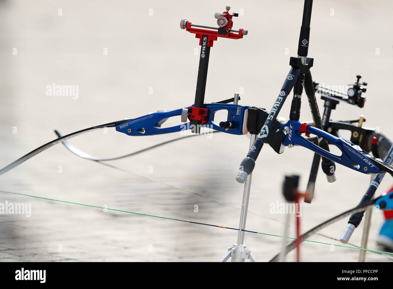 Jakarta, Indonesia. 21st Aug, 2018. General view Archery Women's Recurve Individual Ranking