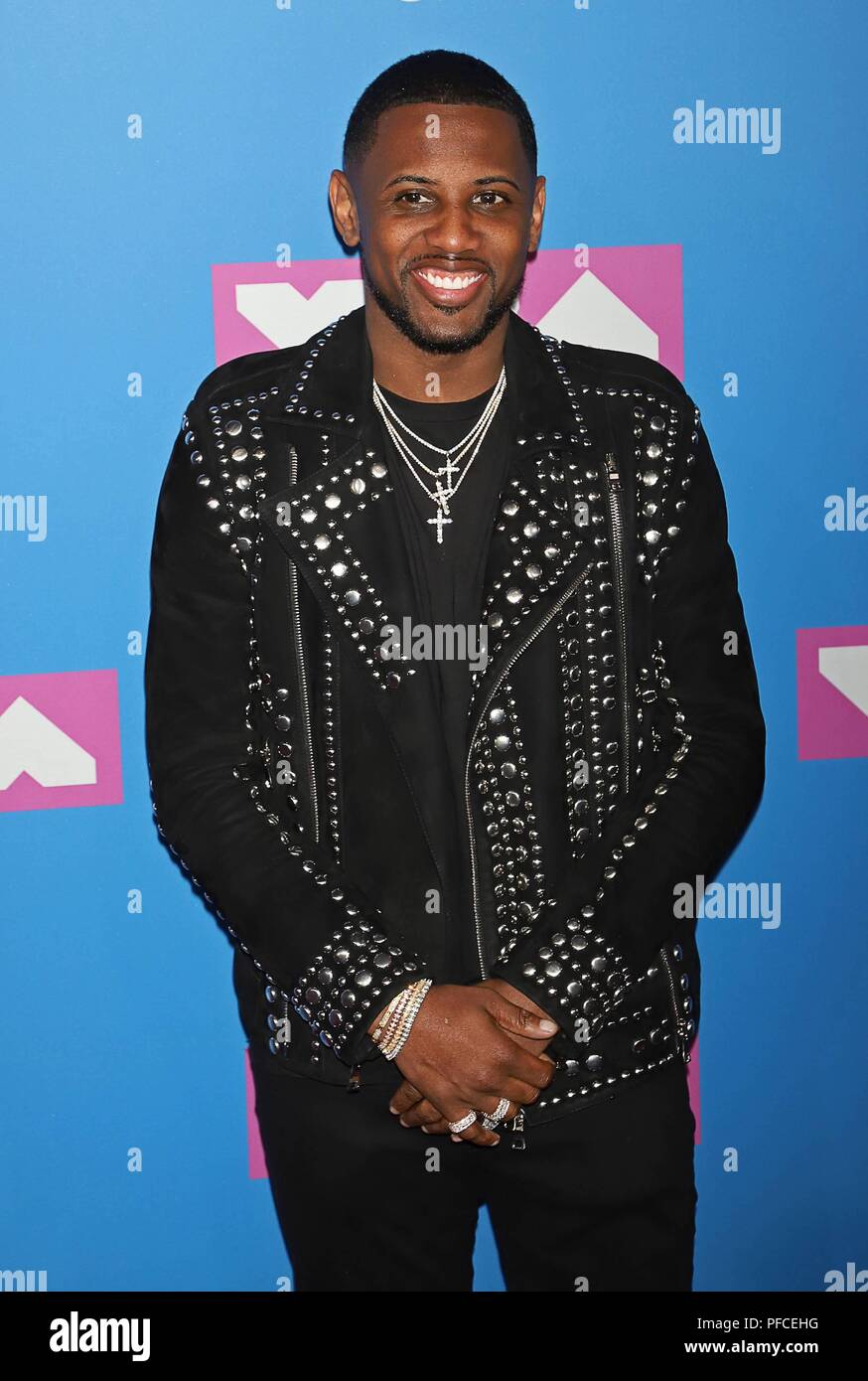 Inglewood, United States Of America. 20th Aug, 2018. Fabolous arrives at the 2018 MTV Video Music Awards, VMAs, at Radio City Music Hall in New York City, USA, on 20 August 2018. | usage worldwide Credit: dpa/Alamy Live News Stock Photo