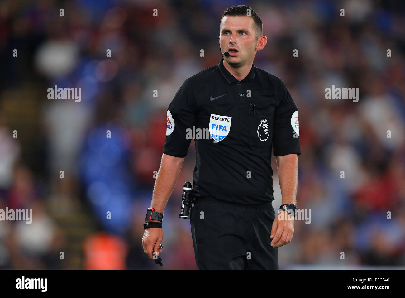Referee, Michael Oliver Crystal Palace v Liverpool, Premier League