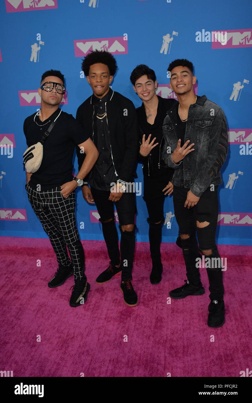 New York, NY, USA. 20th Aug, 2018. at arrivals for 2018 MTV VMAs - Arrivals Part 5, Radio City Music Hall, New York, NY August 20, 2018. Credit: Kristin Callahan/Everett Collection/Alamy Live News Stock Photo
