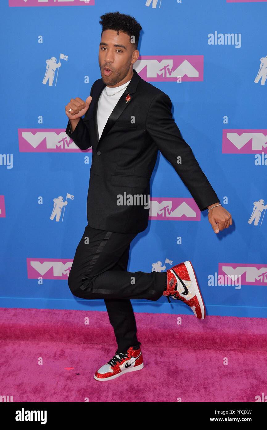 New York, NY, USA. 20th Aug, 2018. at arrivals for 2018 MTV VMAs - Arrivals Part 5, Radio City Music Hall, New York, NY August 20, 2018. Credit: Kristin Callahan/Everett Collection/Alamy Live News Stock Photo