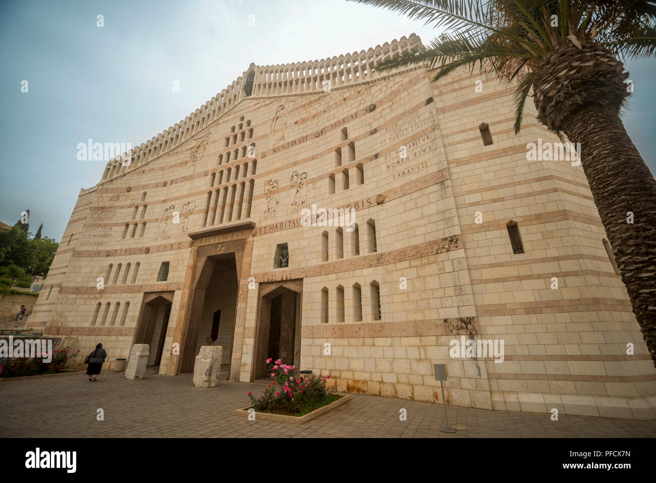Basilica of the Annunciation, Church of the Annunciation in Nazareth ...