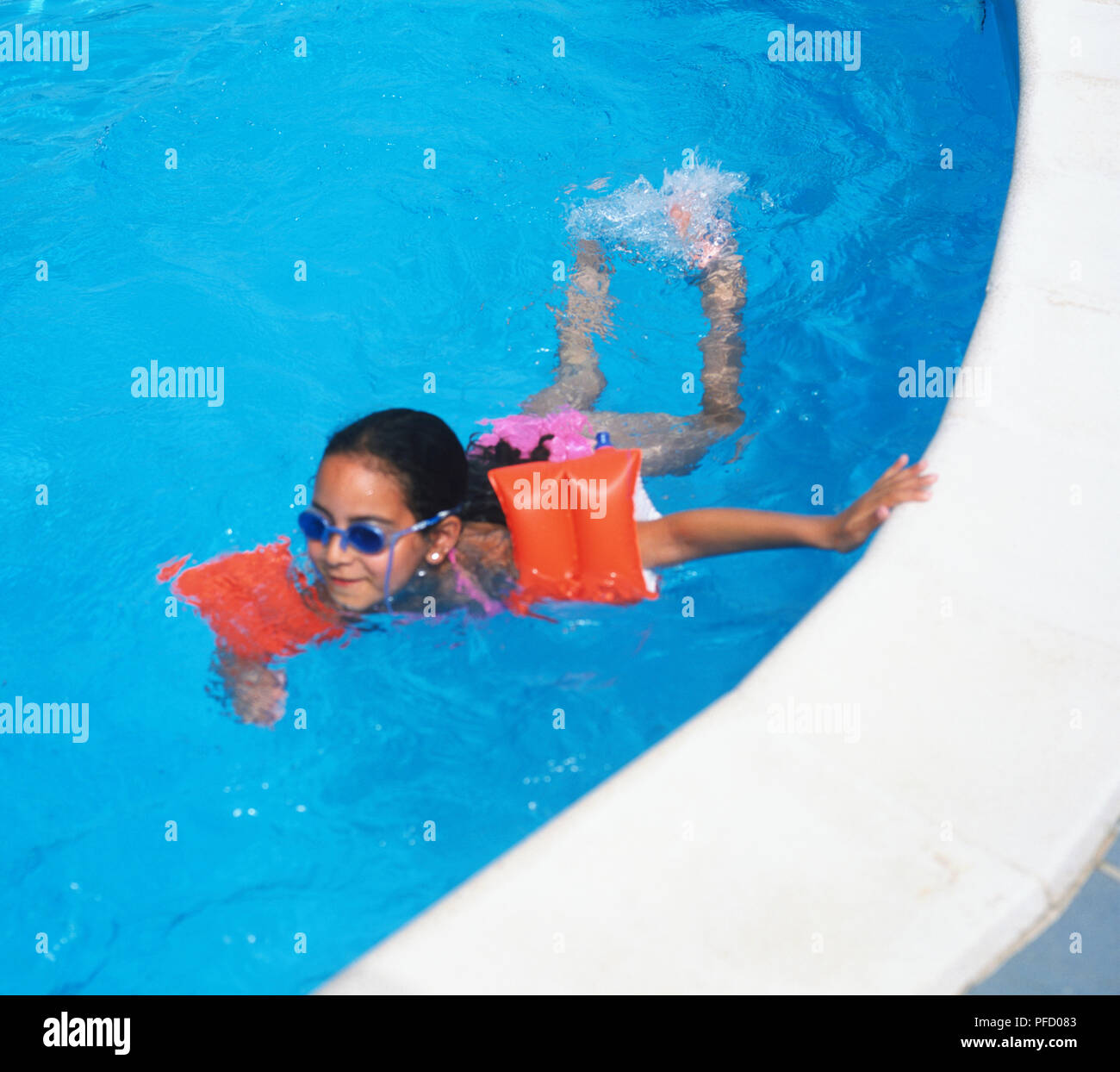 swimming costume with floats