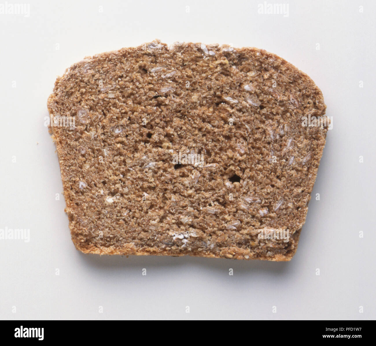 Slice of Rye Bread Stock Photo Alamy