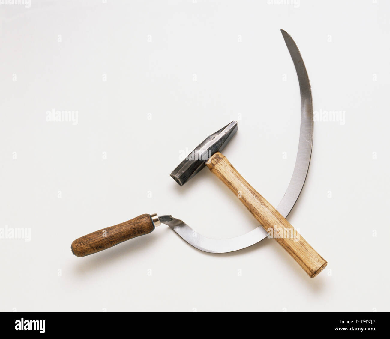 Hammer and sickle Stock Photo Alamy