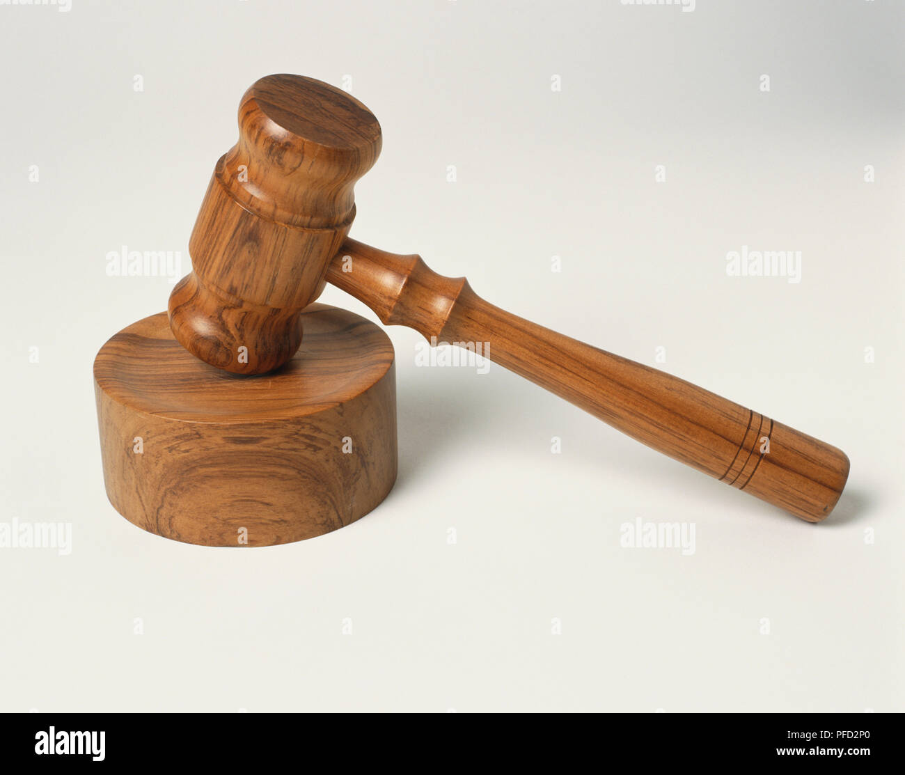 Judge's gavel and block Stock Photo Alamy