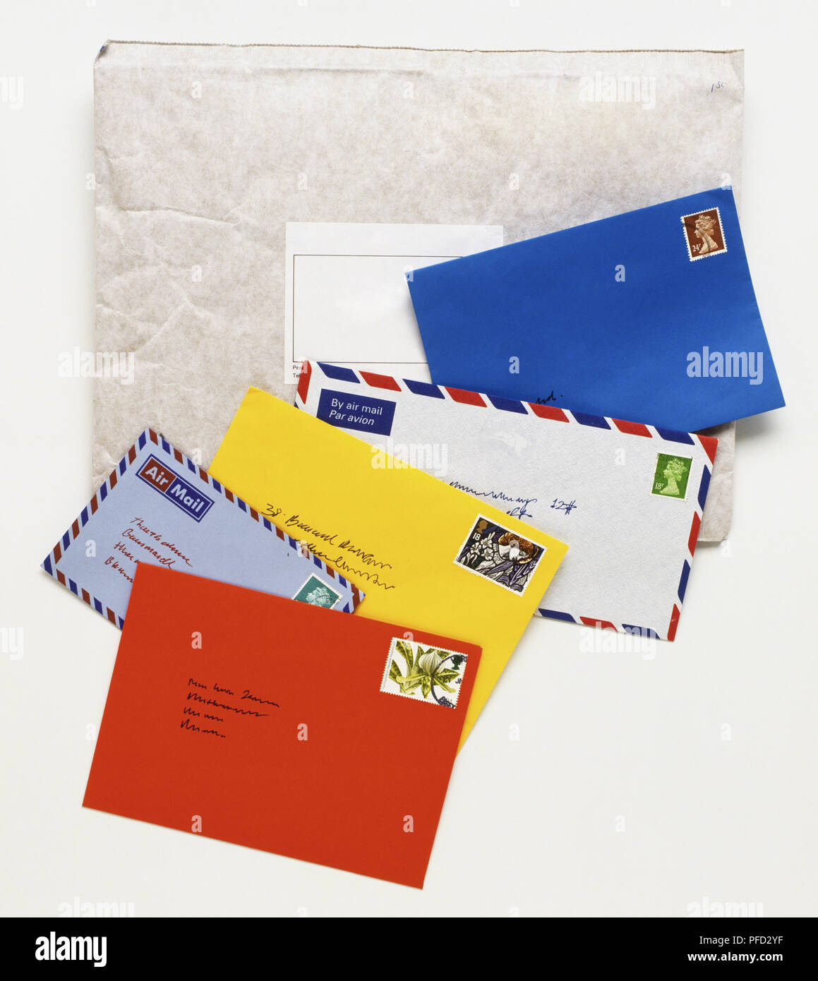 Stamped envelopes hires stock photography and images Alamy