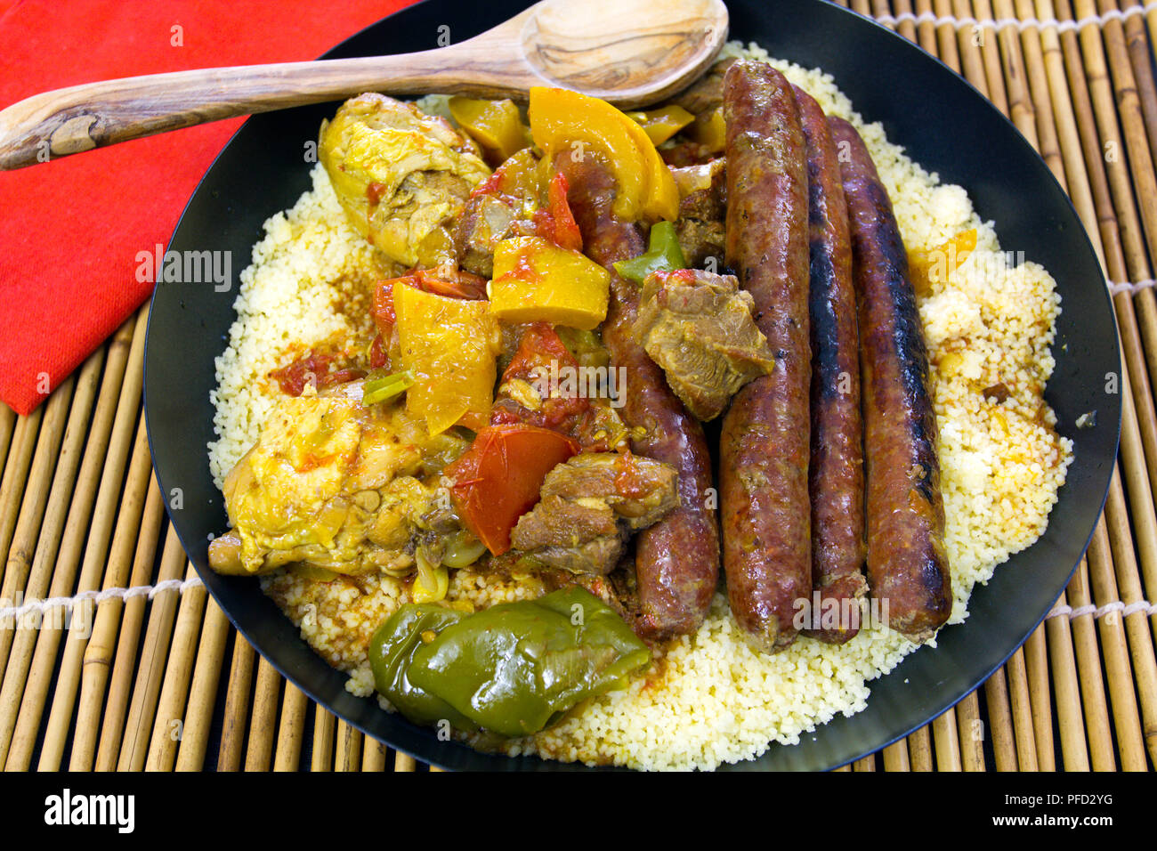 Tunisian Food Couscous Stock Photos & Tunisian Food Couscous Stock Images Alamy