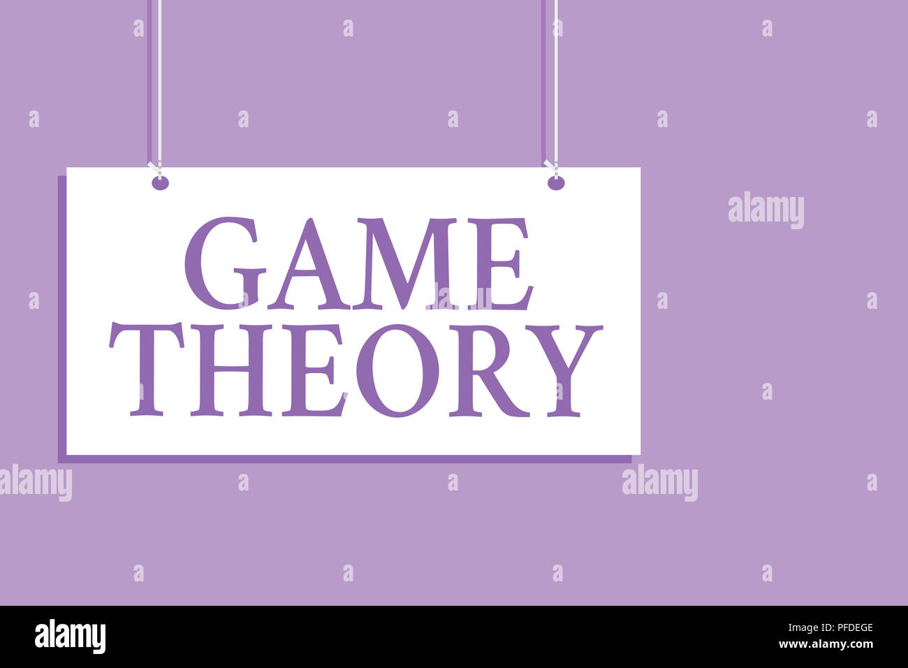 Game theory trading strategies