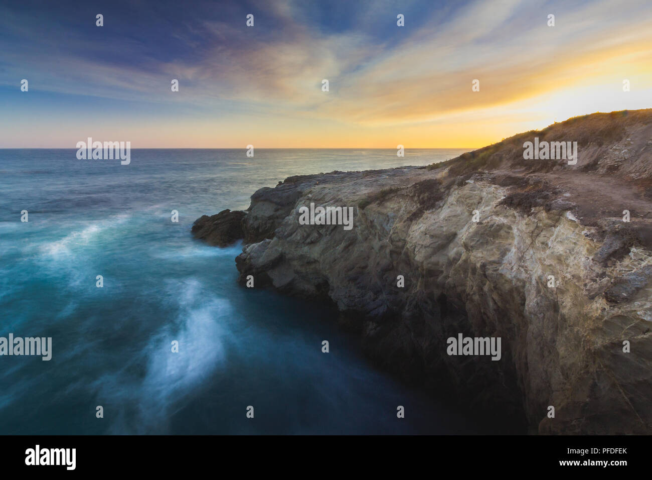 Point leo beach hi-res stock photography and images - Alamy