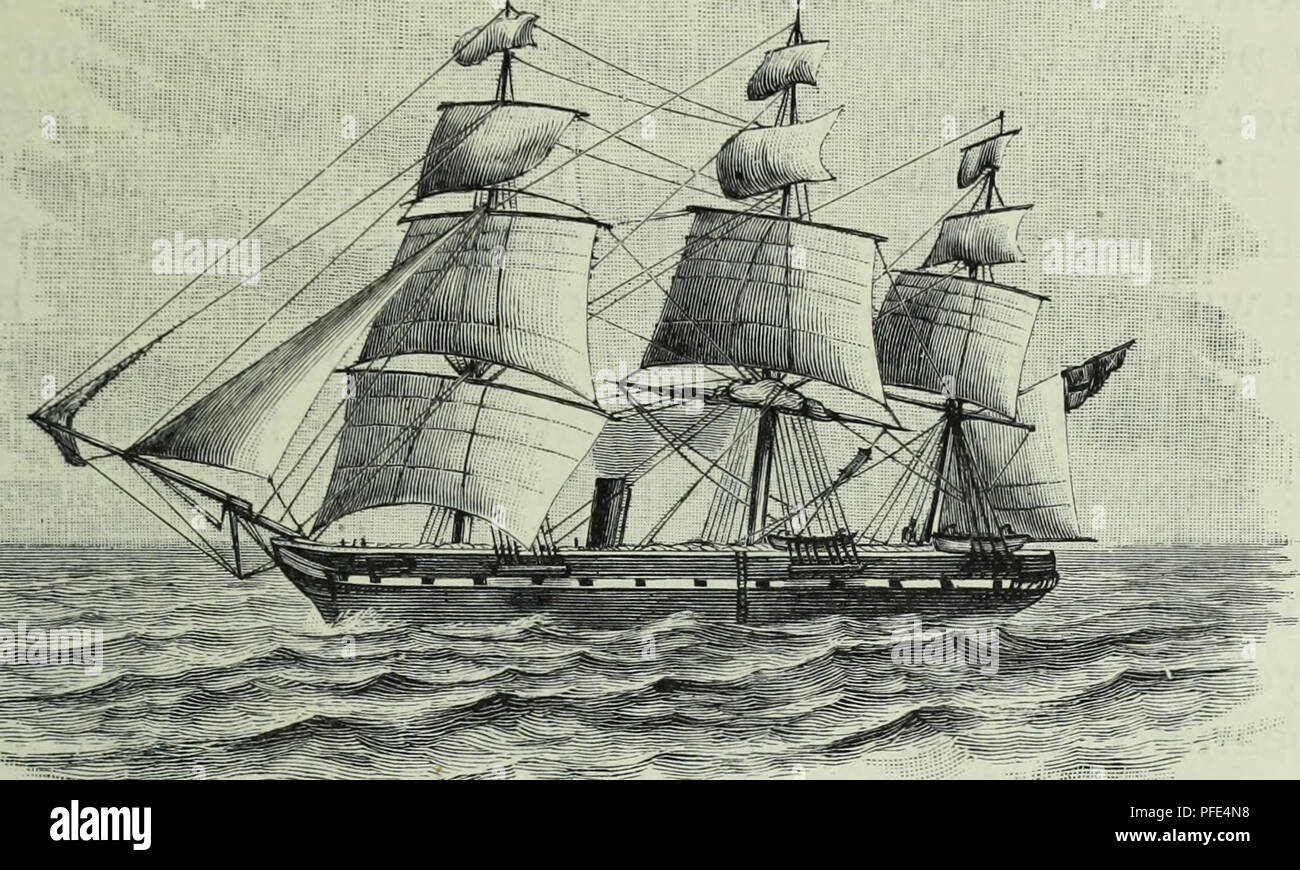 This work outlines the modern science of oceanography, focusing on research conducted by the Norwegian steamer Michael Sars in the North Atlantic. It covers topics like waves, currents, tides, and water temperature, providing historical context for oceanographic investigations. Stock Photo