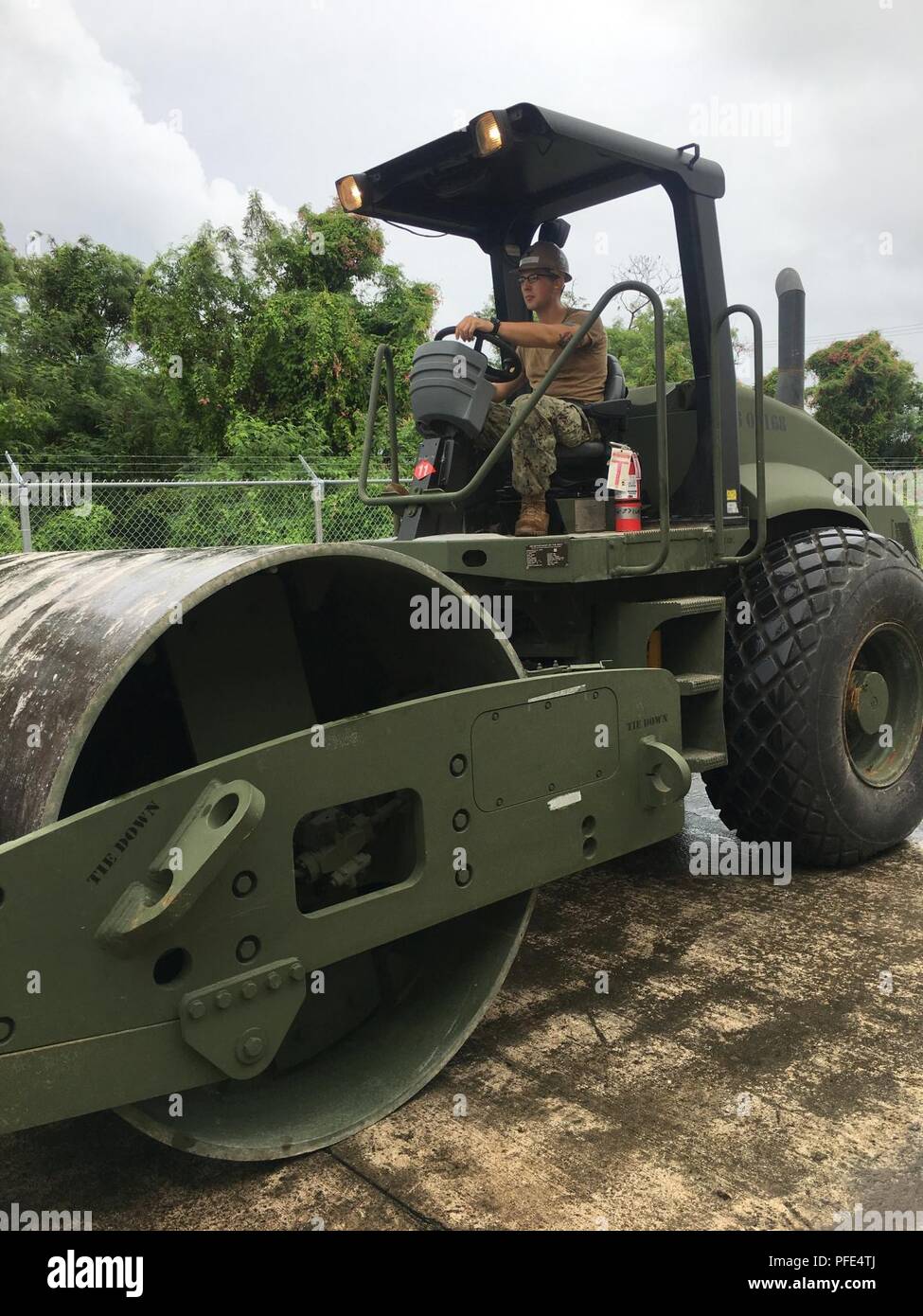 CAMP COVINGTON, Guam (June 5th, 2018) Equipment Operator 3rd Class