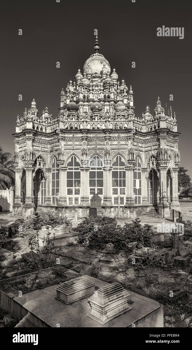 Junagarh, Gujarat , India, December 11,2014 A Complete View Of  Tomb of Mahabat Khan. Stock Photo