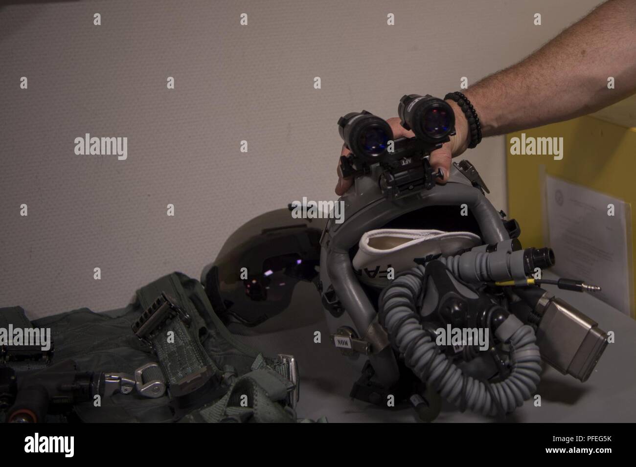 Bill Talton, 480th Fighter Squadron aircrew flight equipment technician