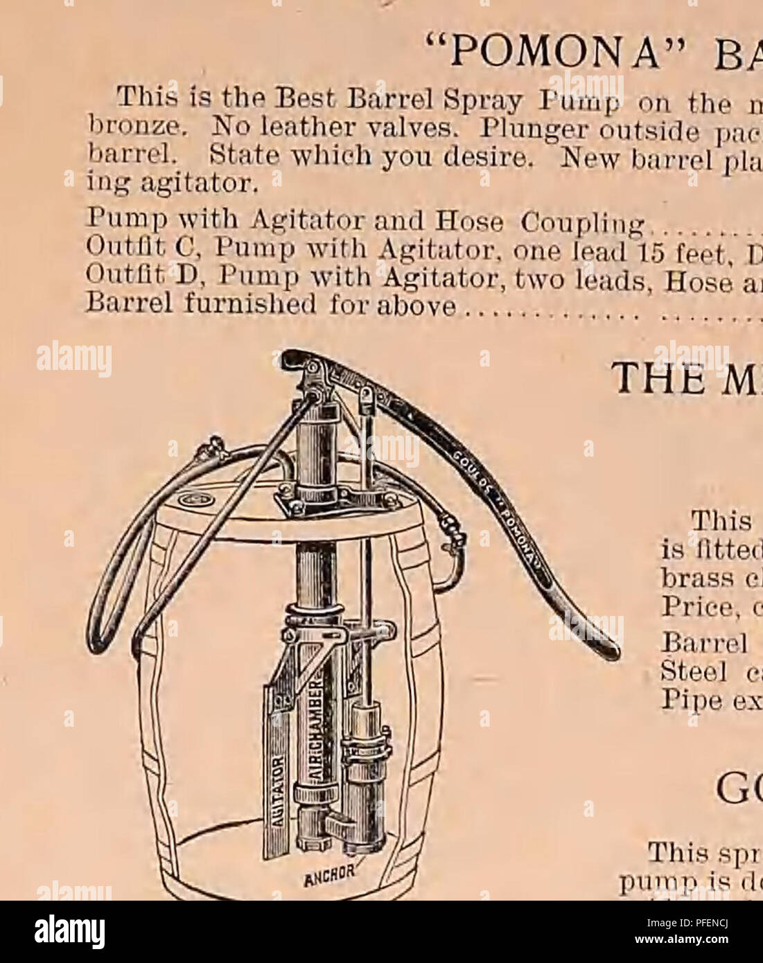 Descriptive catalogue of vegetable, flower, and farm seeds. Nurseries  (Horticulture); Nursery stock; Seeds; Bulbs (Plants); Gardening; Equipment  and supplies; Bedding plants; Weeber & Don. WEEBER & DON Knapsack  and Hand Sprayers