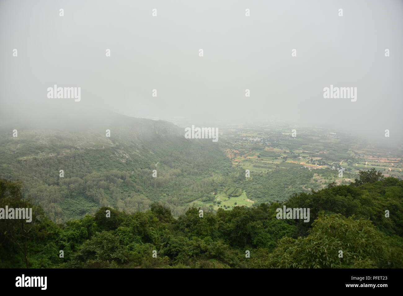 Nandi Hills, Karnataka, India Stock Photo