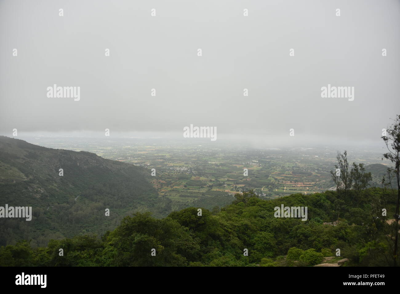 Nandi Hills, Karnataka, India Stock Photo
