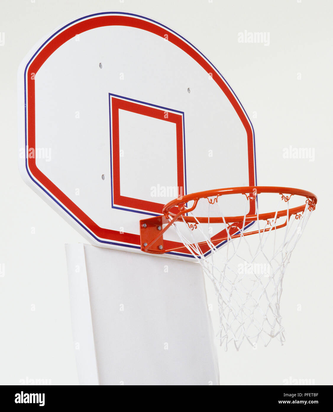 Basketball ring and backboard on their own Stock Photo Alamy