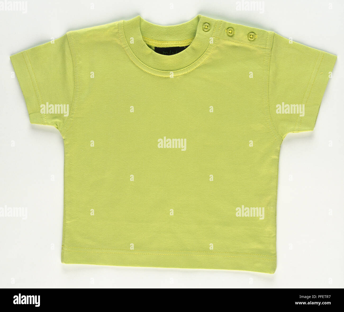 A green t-shirt. Stock Photo
