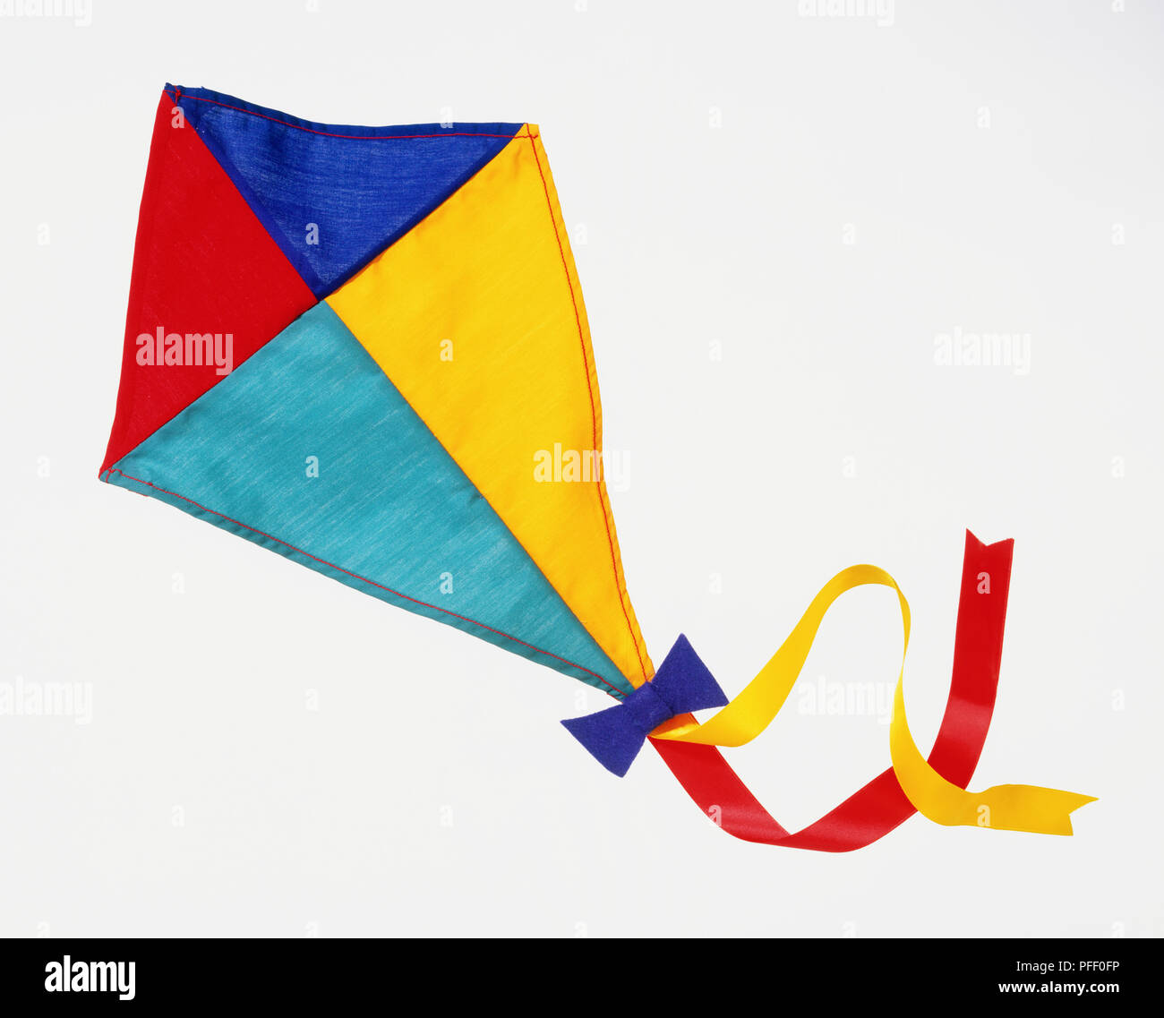 Multi-coloured kite Stock Photo