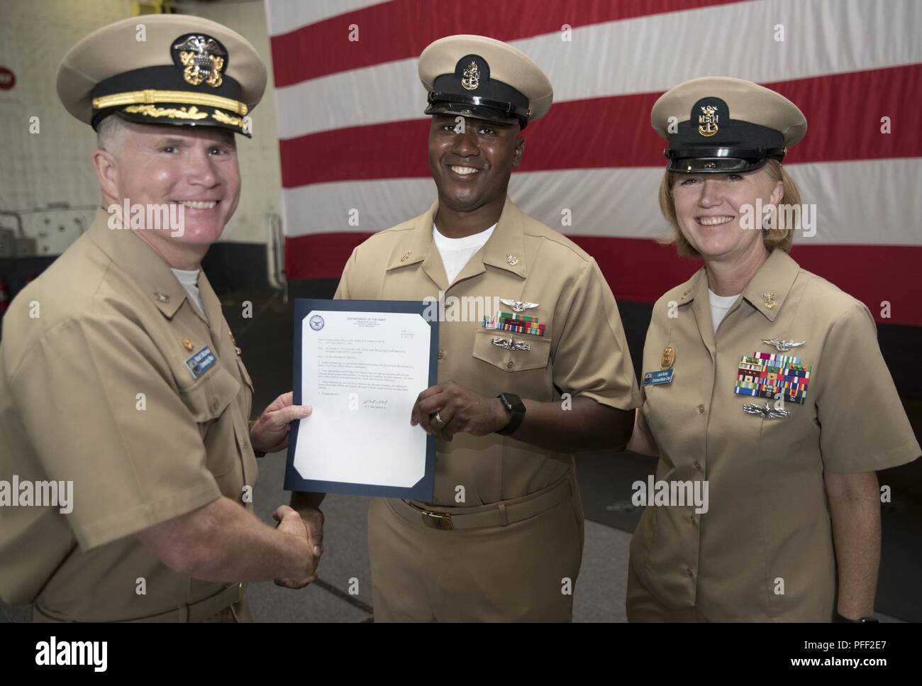 NORFOLK, Va. (June 12, 2018) Senior Chief Aviation Electronics