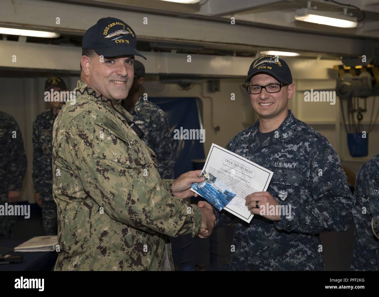 NORFOLK, Va. (June 12, 2018) – Boatswain’s Mate 2nd Class Christopher ...