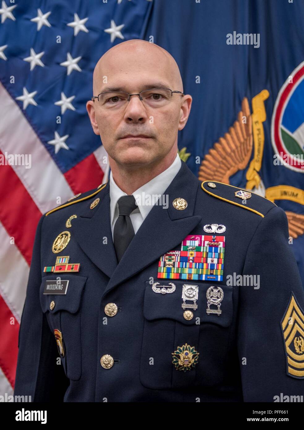 Command Sgt Maj Richard Woodring High Resolution Stock Photography and ...