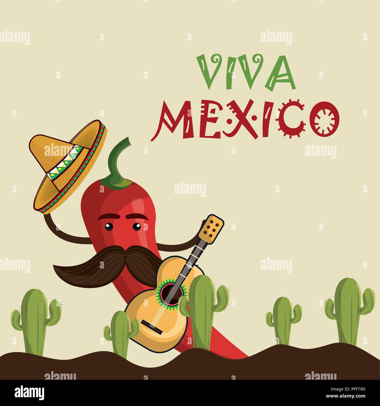 chili pepper mexican character Stock Vector Image & Art - Alamy