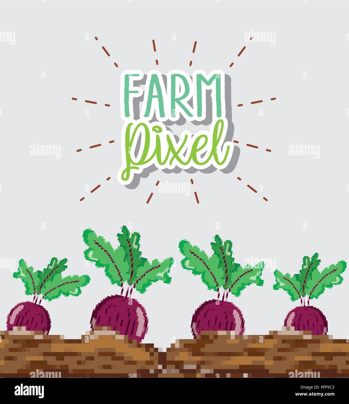 Farm pixel cartoons Stock Vector Image & Art - Alamy