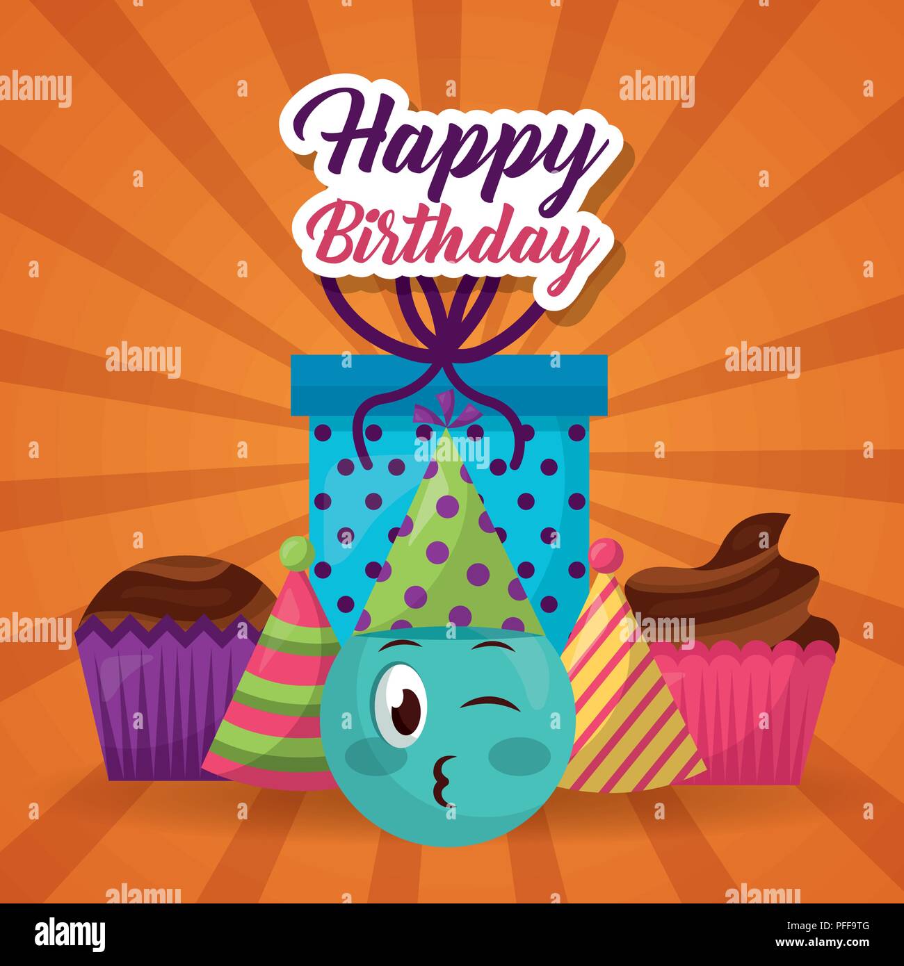 happy birthday card Stock Vector Image & Art Alamy