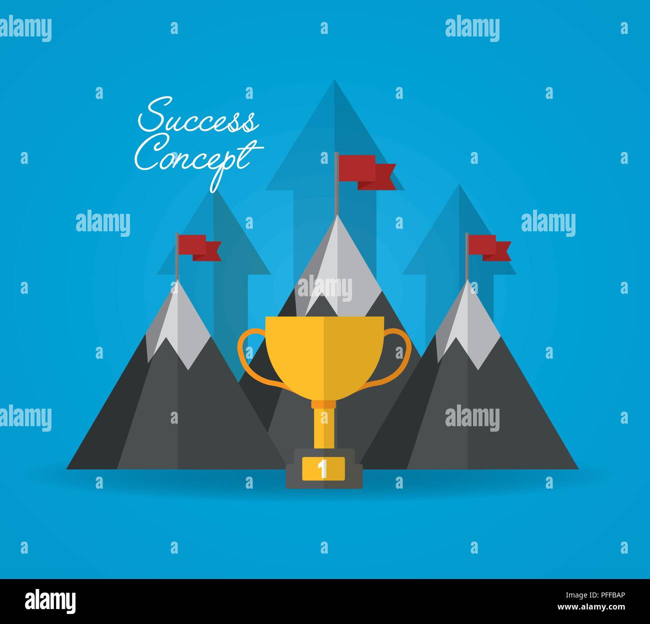 success concept card Stock Vector Image & Art - Alamy