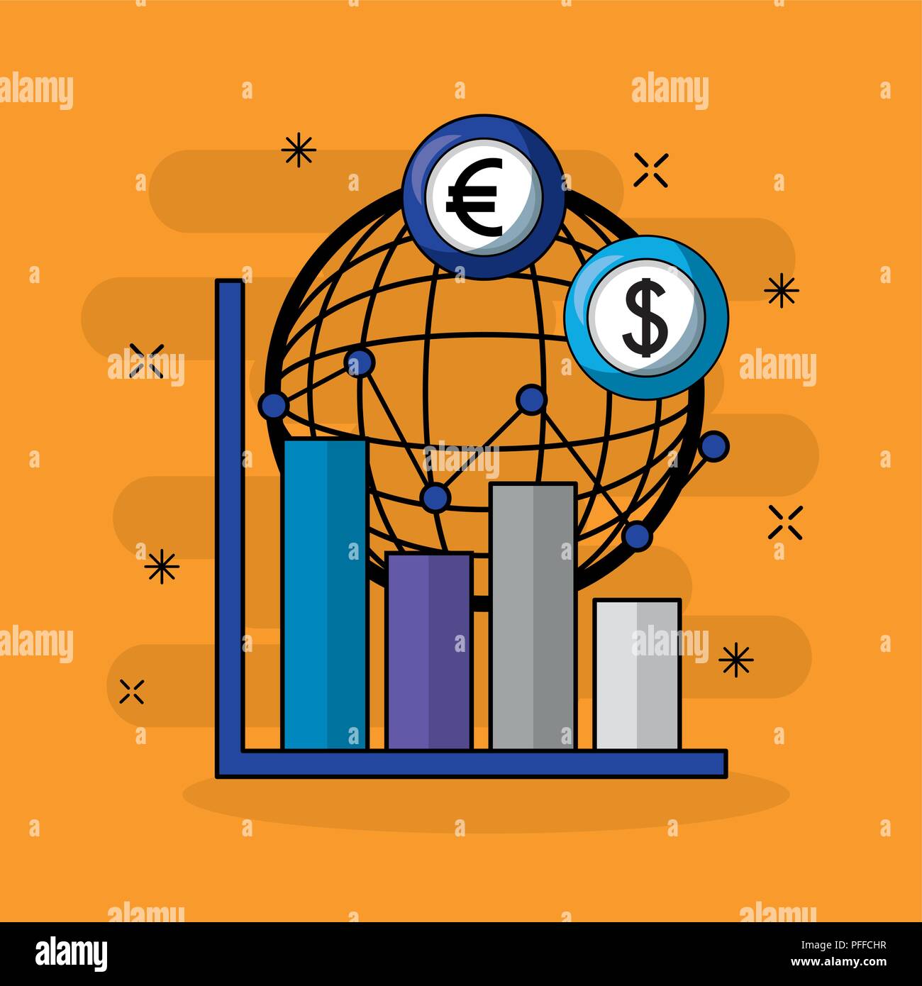 foreign-exchange-card-stock-vector-image-art-alamy