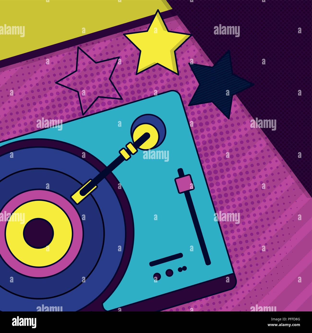 Pop art cartoons Stock Vector Image & Art Alamy