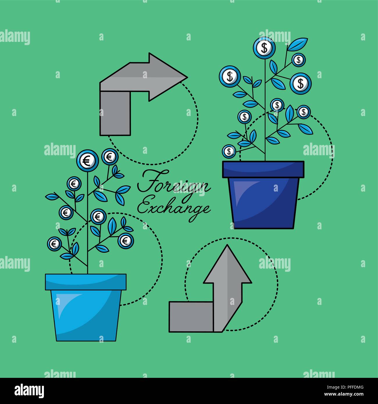 foreign exchange card Stock Vector Image & Art Alamy