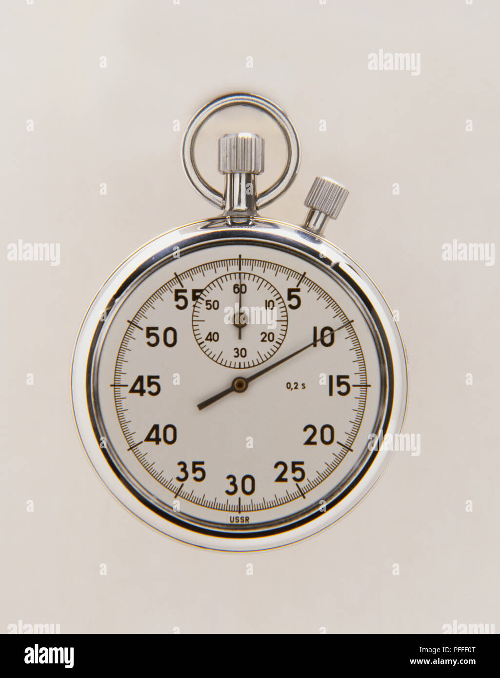 Traditional pocket stopwatch, close up Stock Photo Alamy