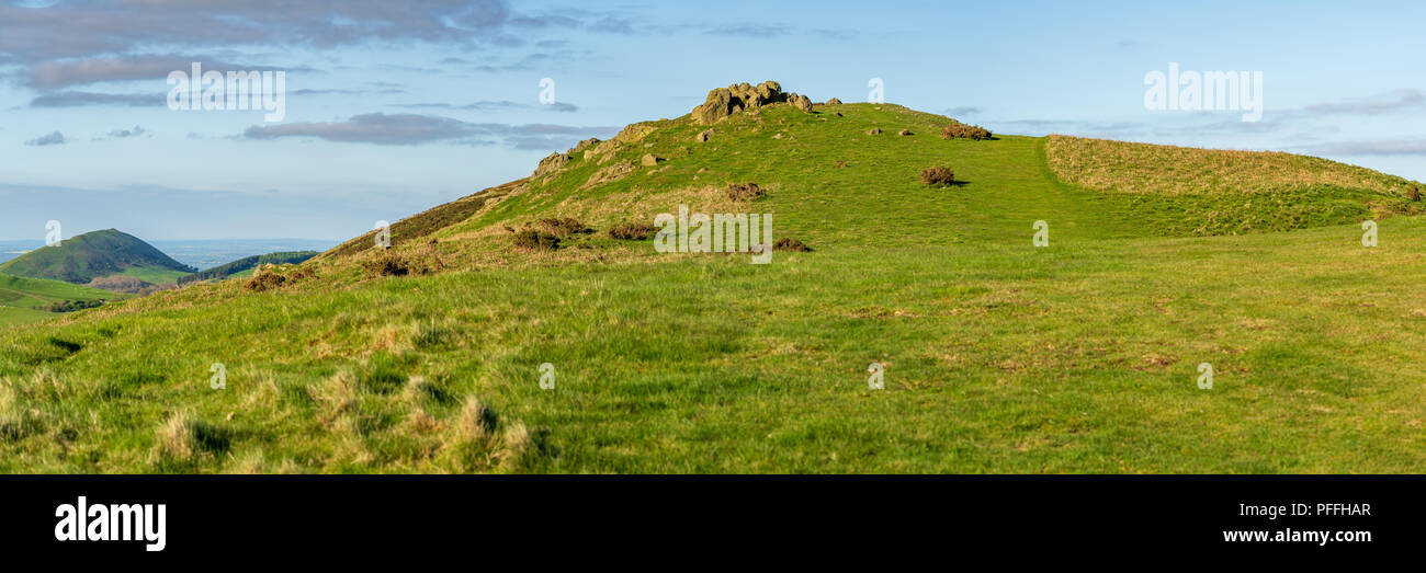 Hope Bowdler Hill, near Church Stretton, Shropshire, England, UK Stock