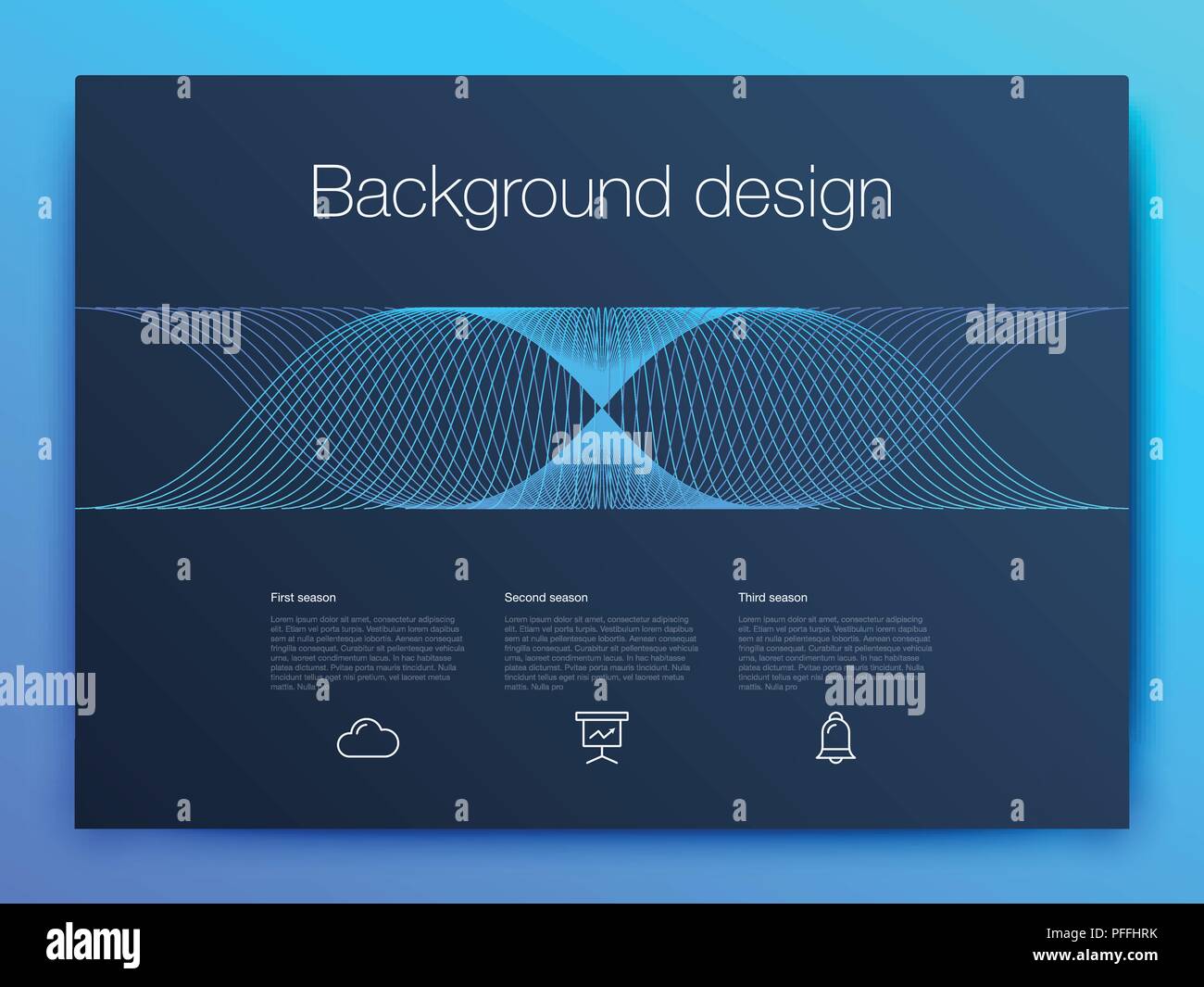 Futuristic user interface. UI Technology background vector Stock Vector