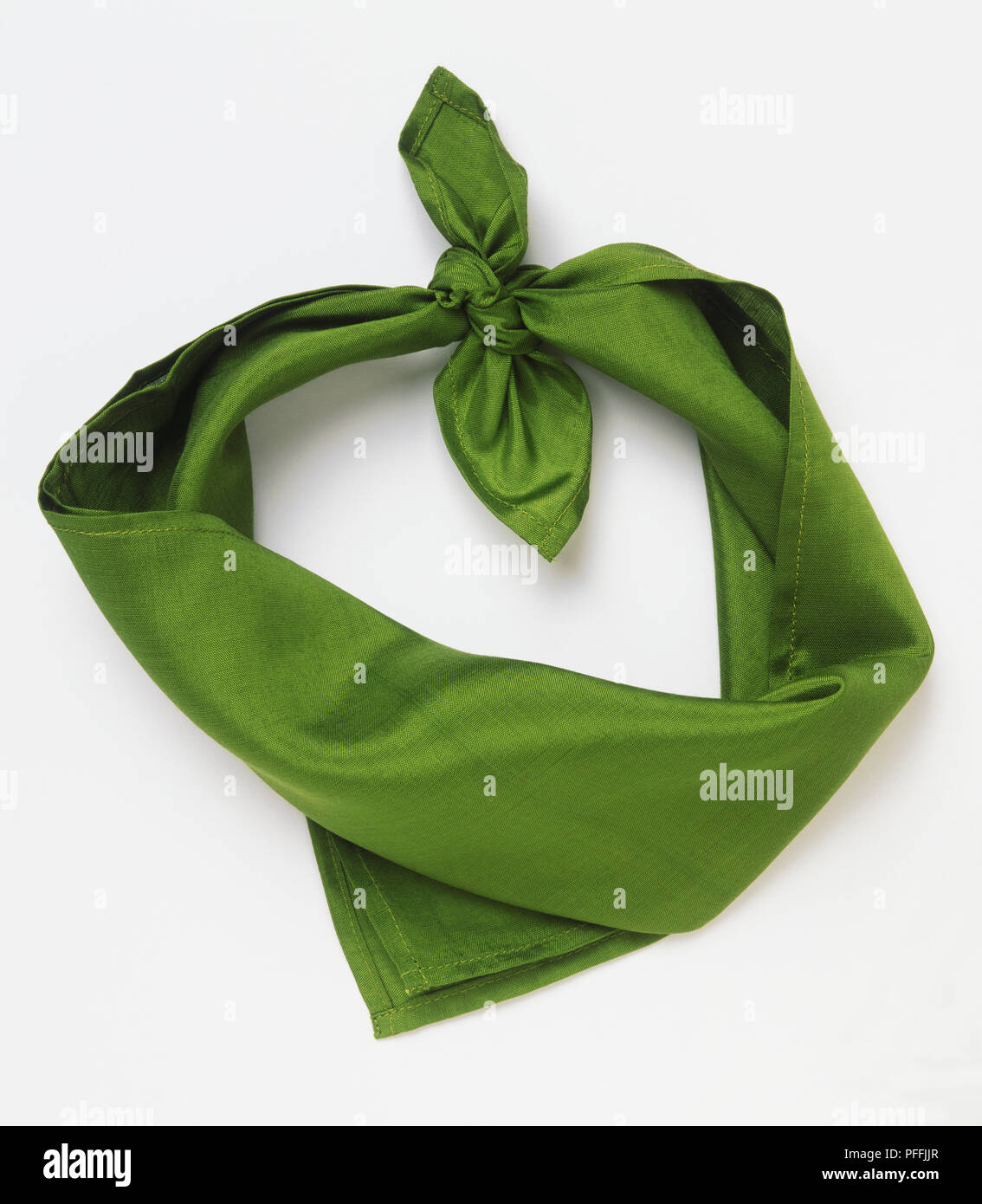 Green silk bow hi-res stock photography and images - Alamy