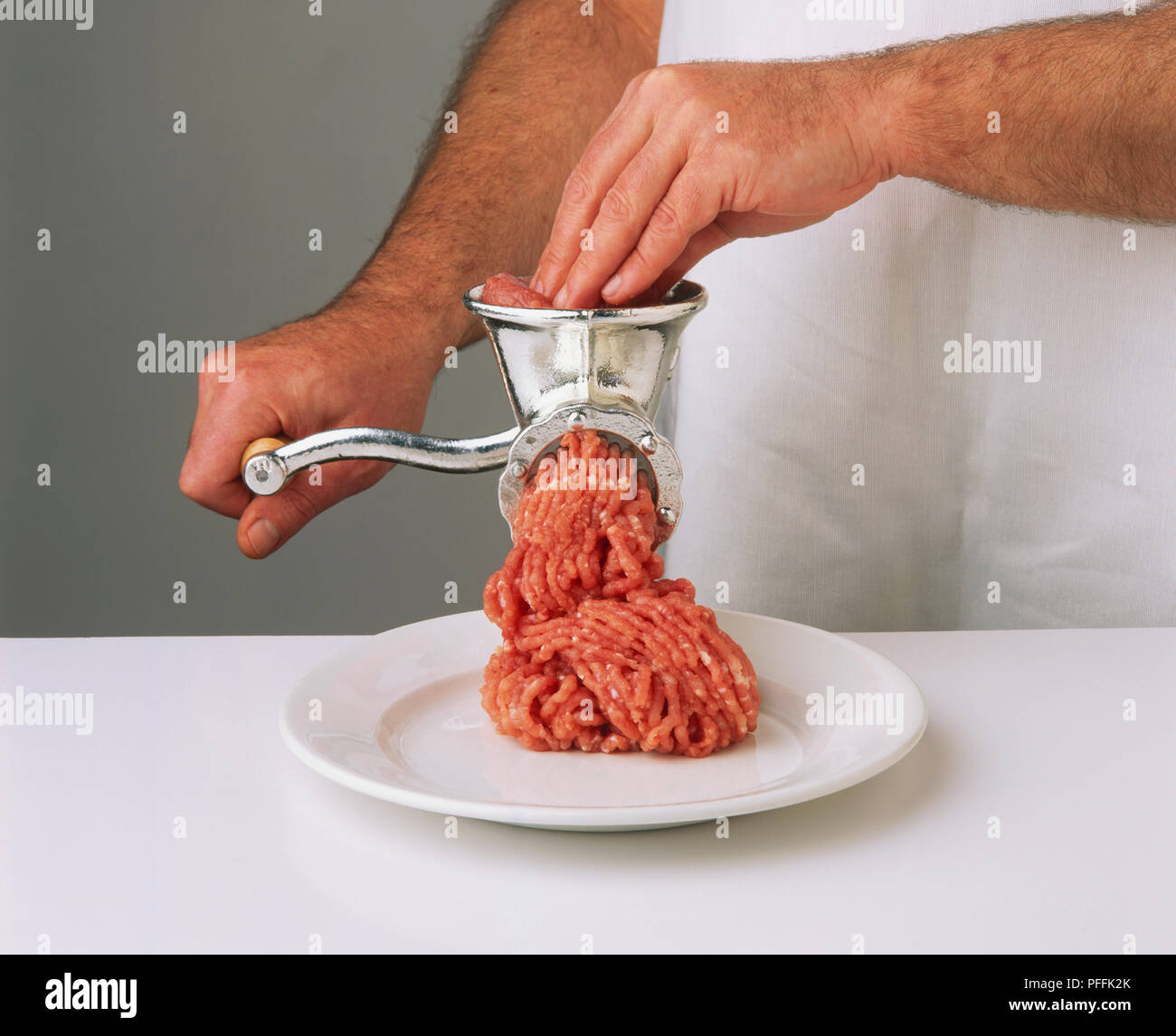 Mincing Meat High Resolution Stock Photography and Images Alamy
