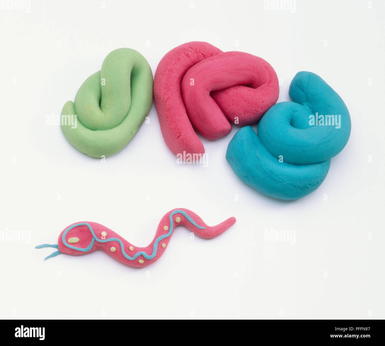 snake play doh