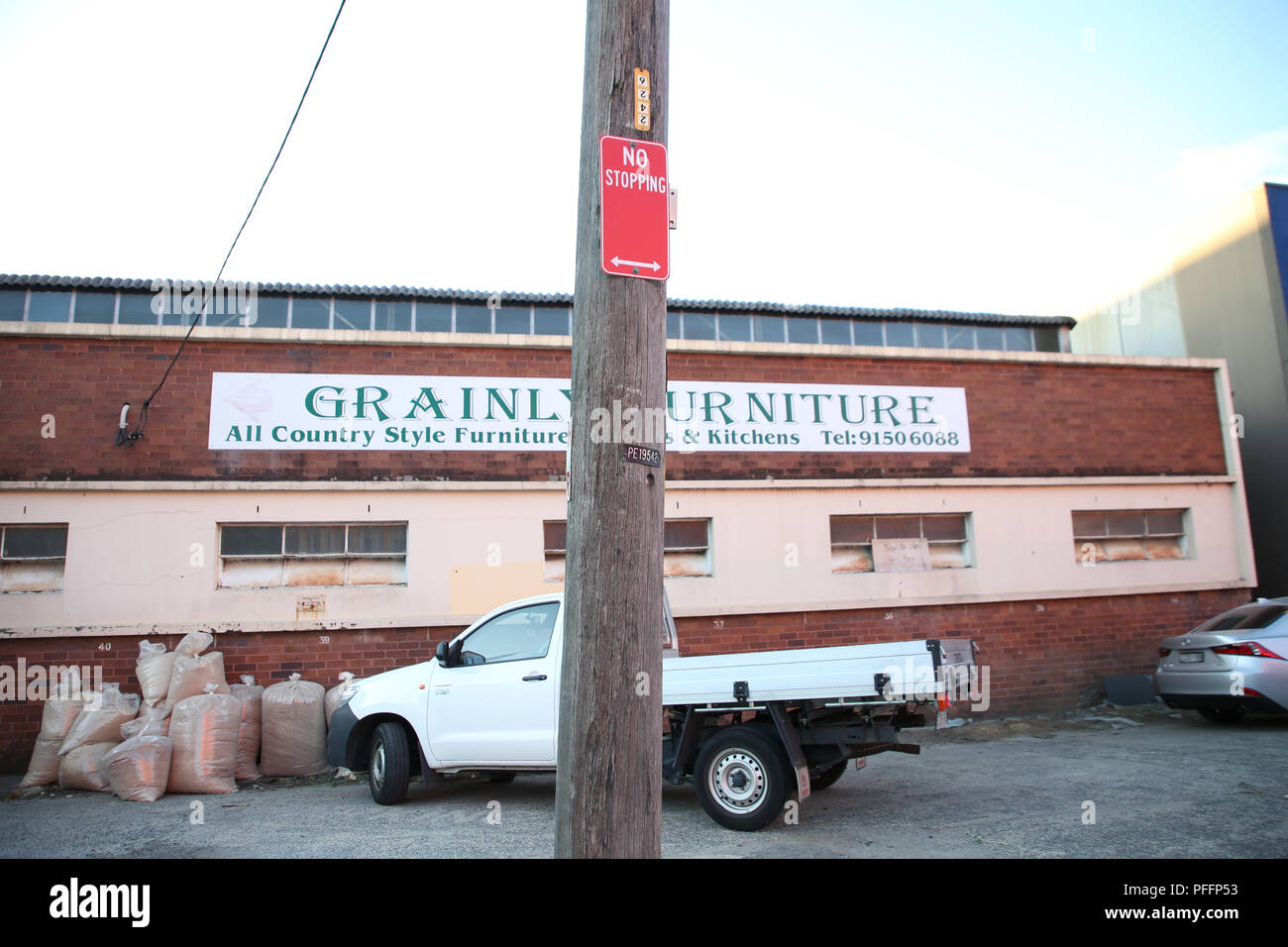 No Stopping road sign, Vanessa Street, Kingsgrove, Sydney, NSW