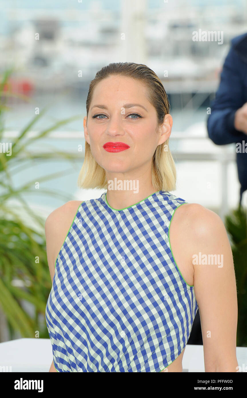May 12th, 2018 - Cannes  Marion Cottillard attends the 71st Cannes Film Festival 2018. Stock Photo