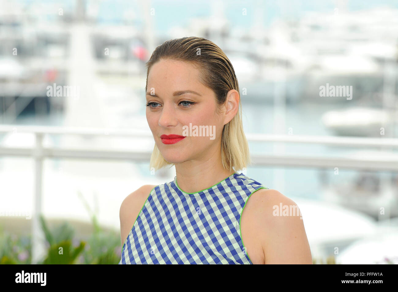 May 12th, 2018 - Cannes  Marion Cottillard attends the 71st Cannes Film Festival 2018. Stock Photo