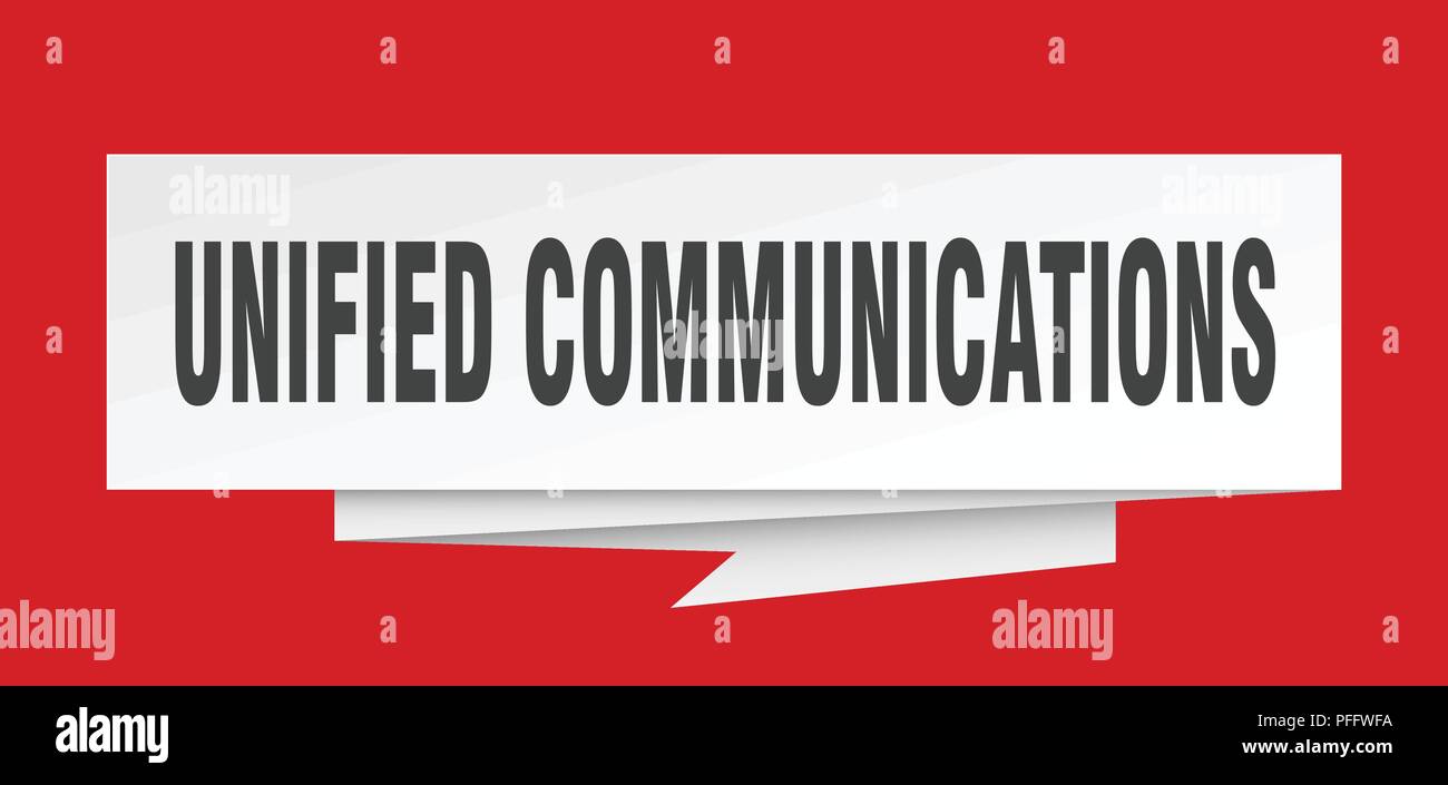 Unify Sign unified communications sign. unified communications paper origami ...