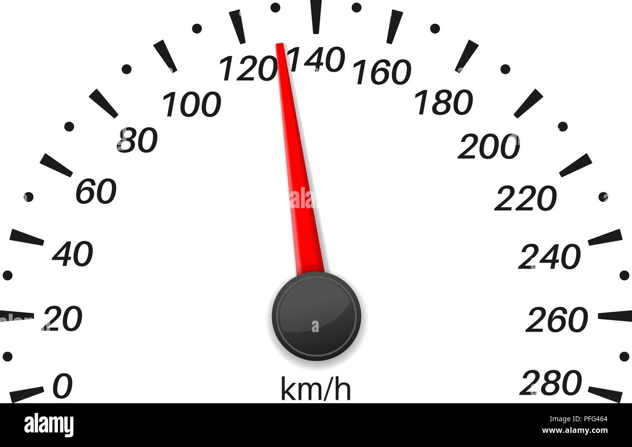Car speedometer scale Stock Vector Image & Art Alamy