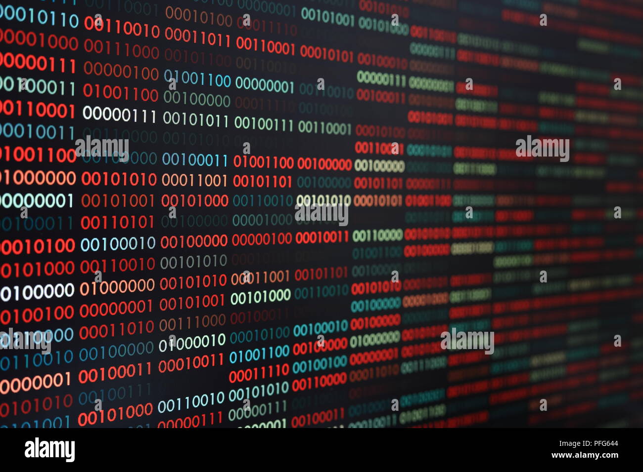 Computer Virus Infection Rows Of Binary Codes Randomly Colored Red And Blue On Black Screen Monitor Background Corrupted Computer Data Bad Sector Ha Stock Photo Alamy Computer Virus Infection Rows Of Binary Codes Randomly Colored Red And Blue On Black Screen Monitor Background Corrupted Computer Data Bad Sector Ha Stock Photo Alamy
