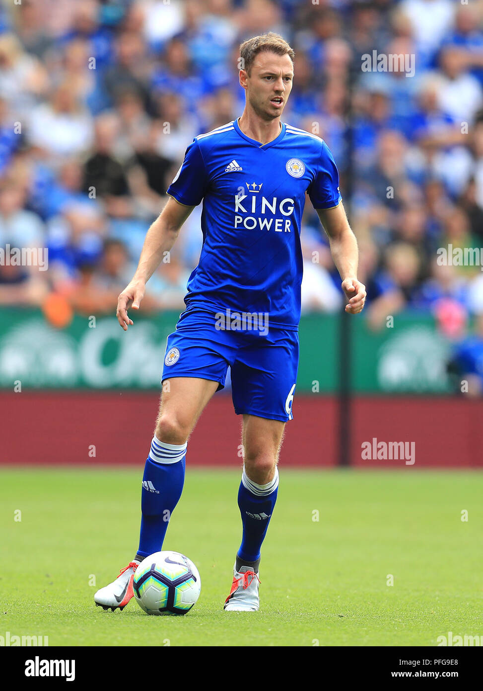 Jonny Evans, Leicester City Stock Photo - Alamy