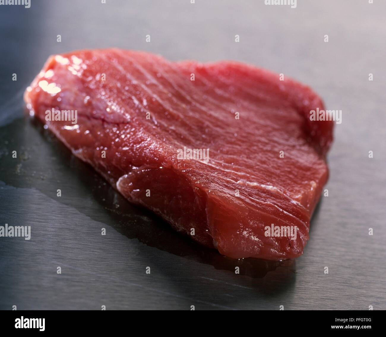 Fresh bluefin tuna steak, closeup Stock Photo Alamy
