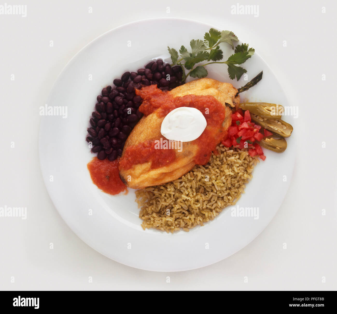 Chile relleno hires stock photography and images Alamy